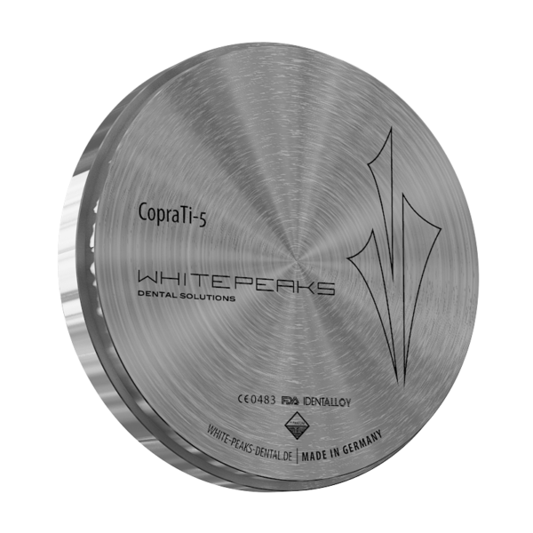 WhitePeaks CopraTi-5 Titano diskai MB Dantų Ekspertai dantuekspertai.lt